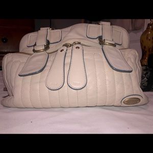 Authentic Chloe leather handbag